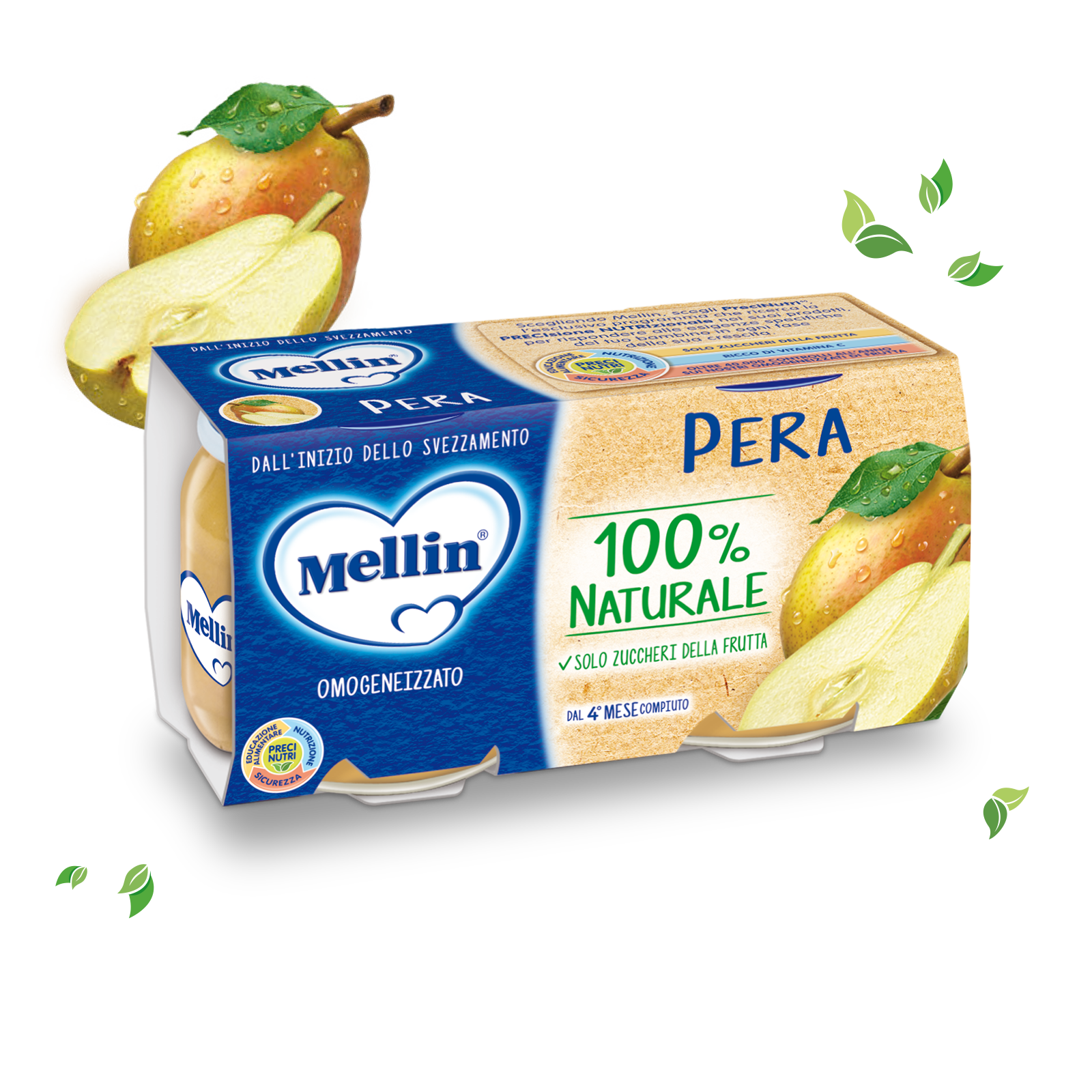 Pera Confezione da 200 g ℮ (2 vasetti x 100 g)