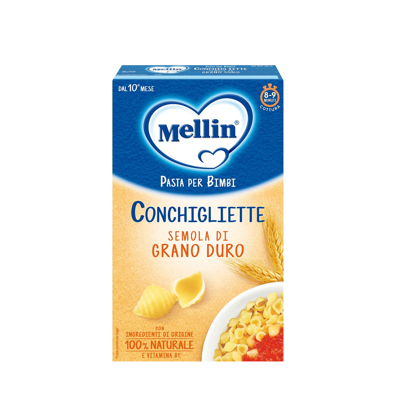 MELLIN CONCHIGLIETTE DI SEMOLA DI GRANO DURO
