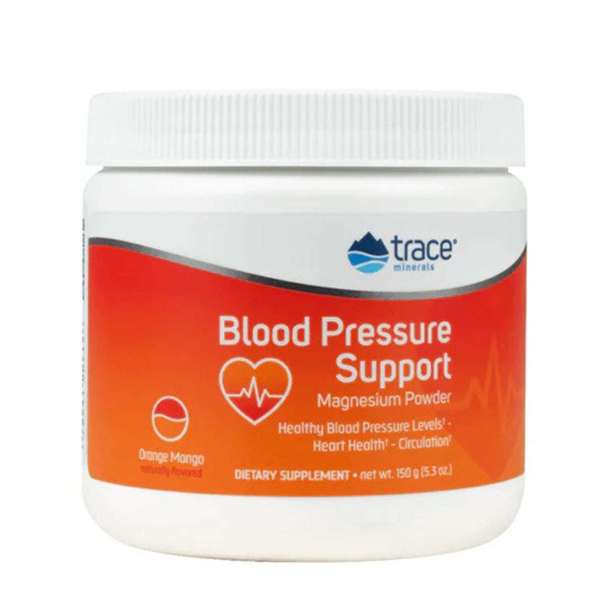 BLOOD PRESSURE SUPPORT MAGNESIUM POWDER x 150 g Trace Minerals