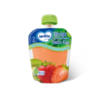 Merenda 100% fragola, kiwi e carota con Vitamina C Confezione da 90 g