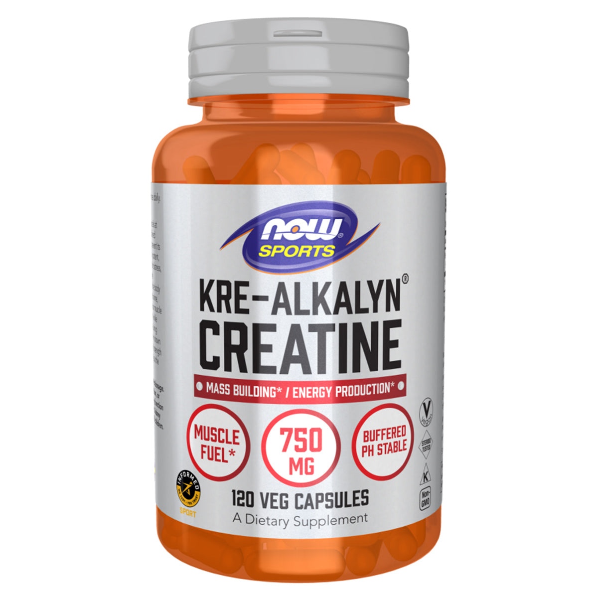 Kre-Alkalyn (R) 750 mg 120 caps-Now