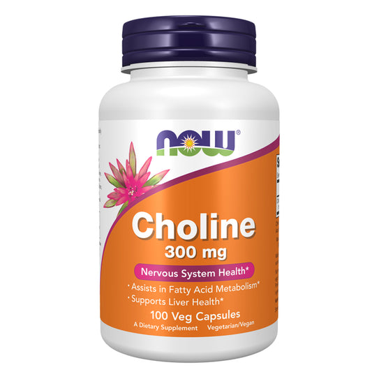 CHOLINE 300 MG 100 VCAPS-NOW