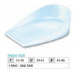 100 OKPED Heel Cup With Thin Edges (Thember silikoni)