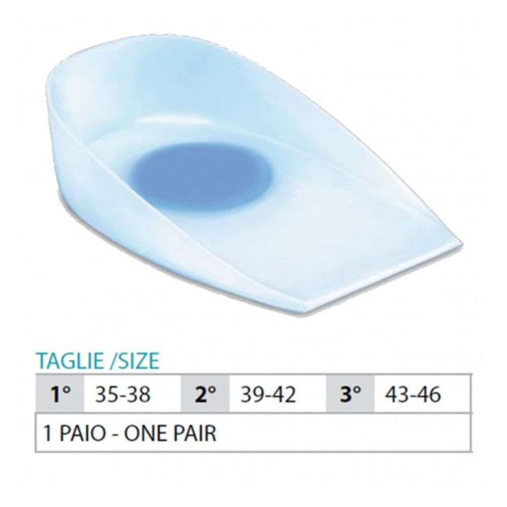 101 OK PED Silicone Heel Cup (thember silikoni)