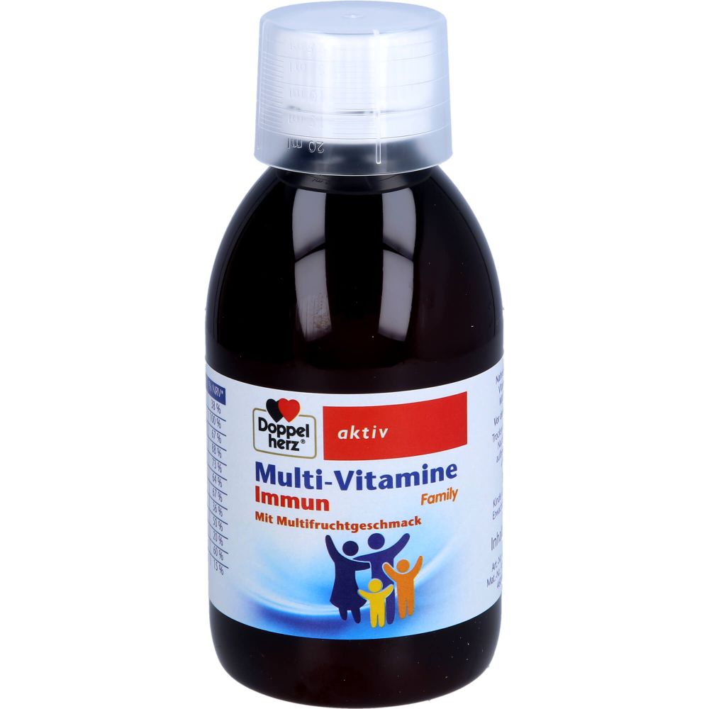 DOPPELHERZ Multi-Vitamine Immun Family flüssig 250 ml