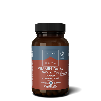 VITAMIN D3 2000IU VITAMINE K2 100UG COMPLEX | 50 KAPSULA
