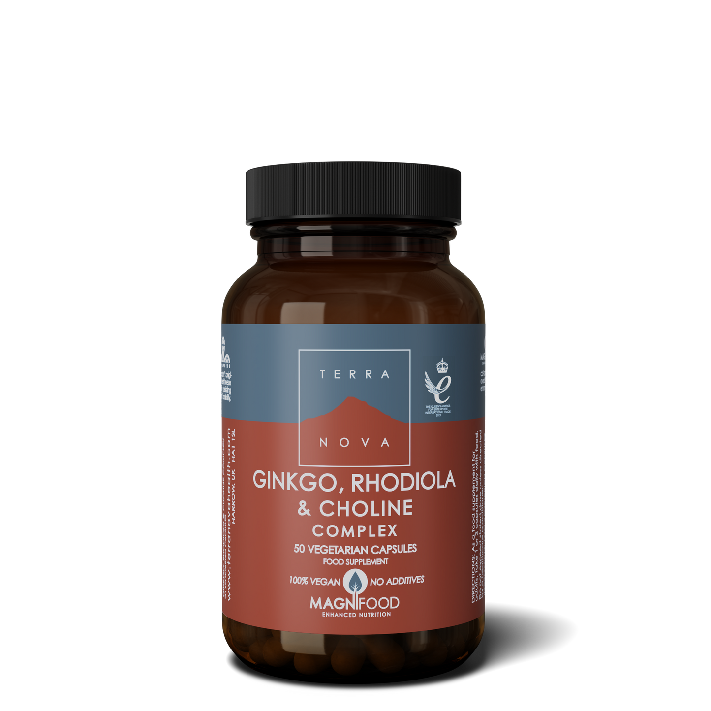 GINKGO, RHODIOLA & CHOLINE COMPLEX | 50 KAPSULA