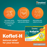 KOFLET-H LEMON 12 LOZENGES