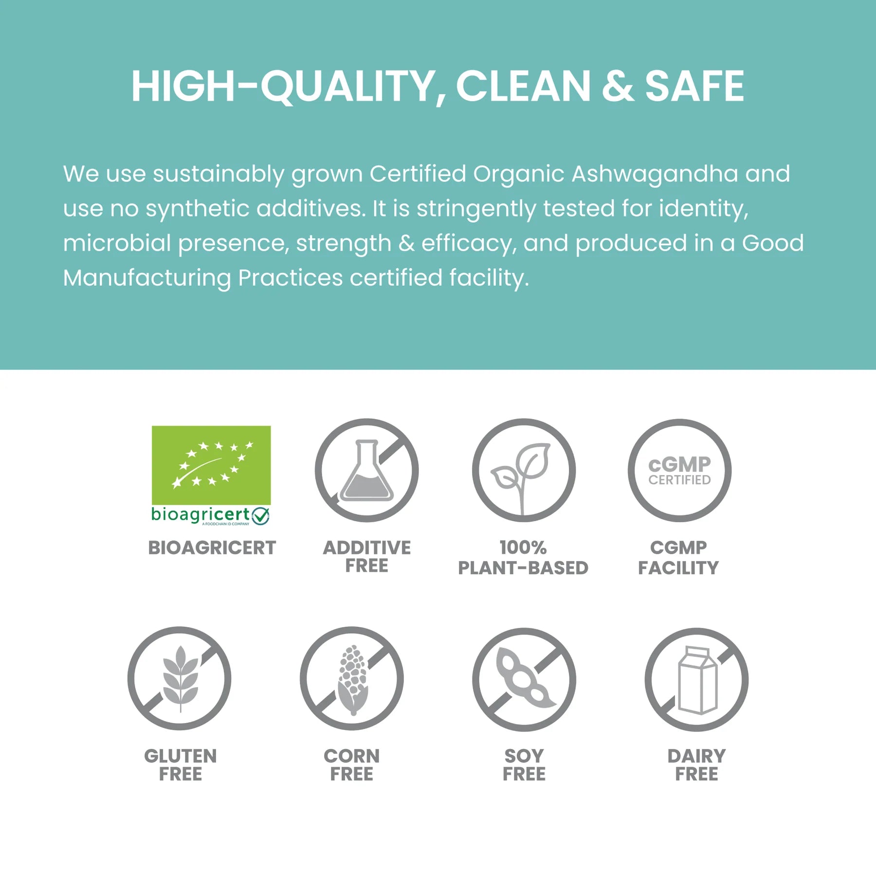 ORGANIC ASHWAGANDHA 60 TABLETA