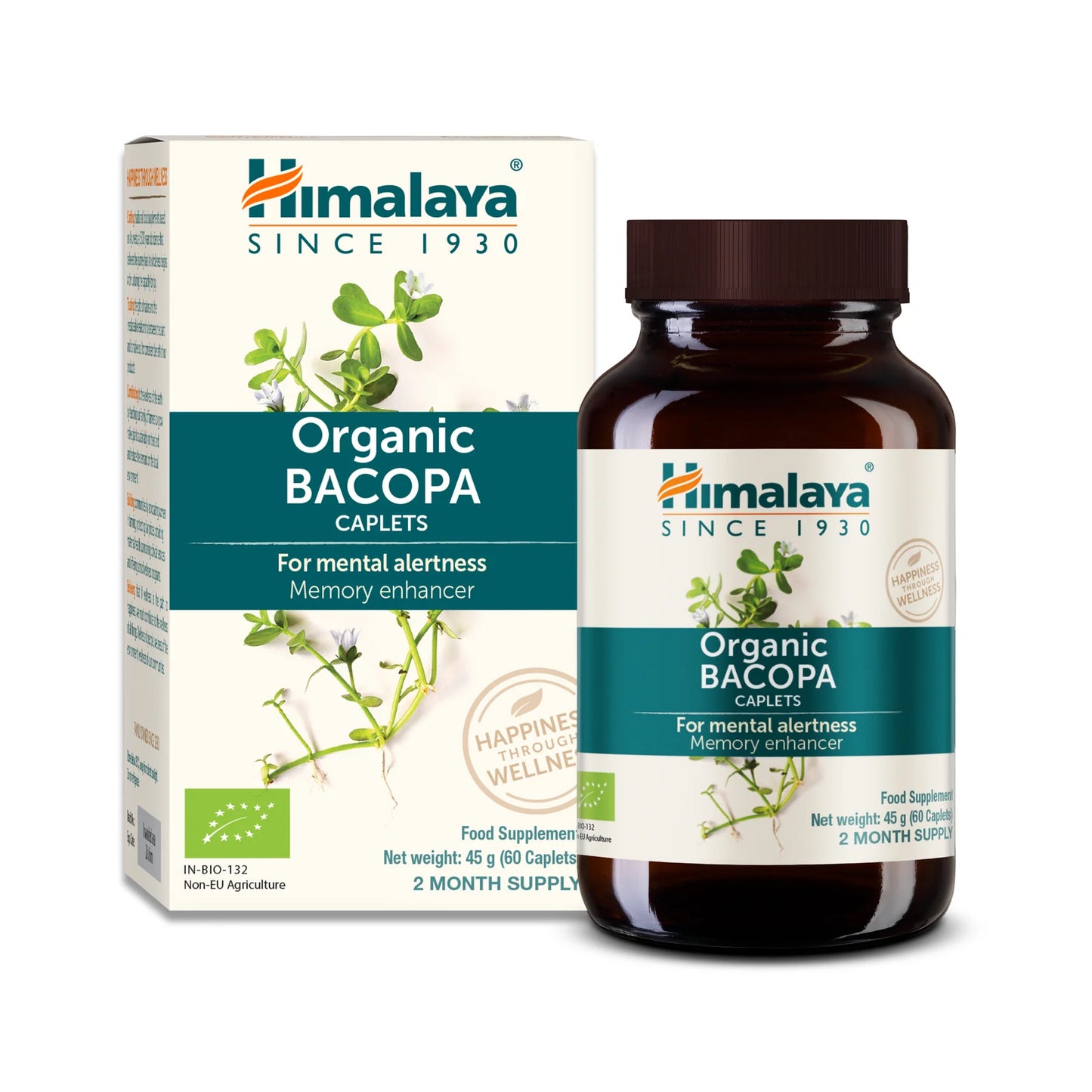 ORGANIC BACOPA 60 TABLETA