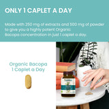 ORGANIC BACOPA 60 TABLETA