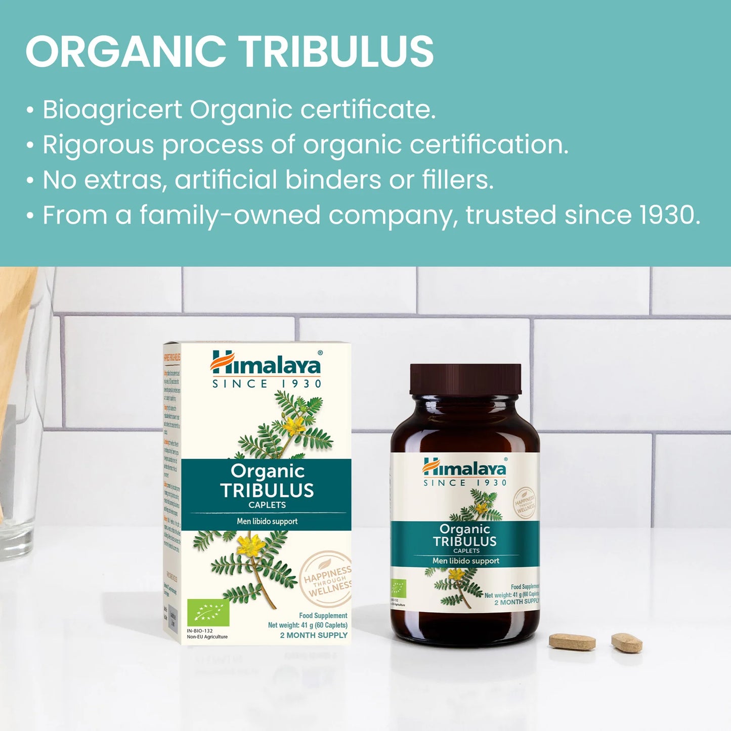 ORGANIC TRIBULUS 60 TABLETA