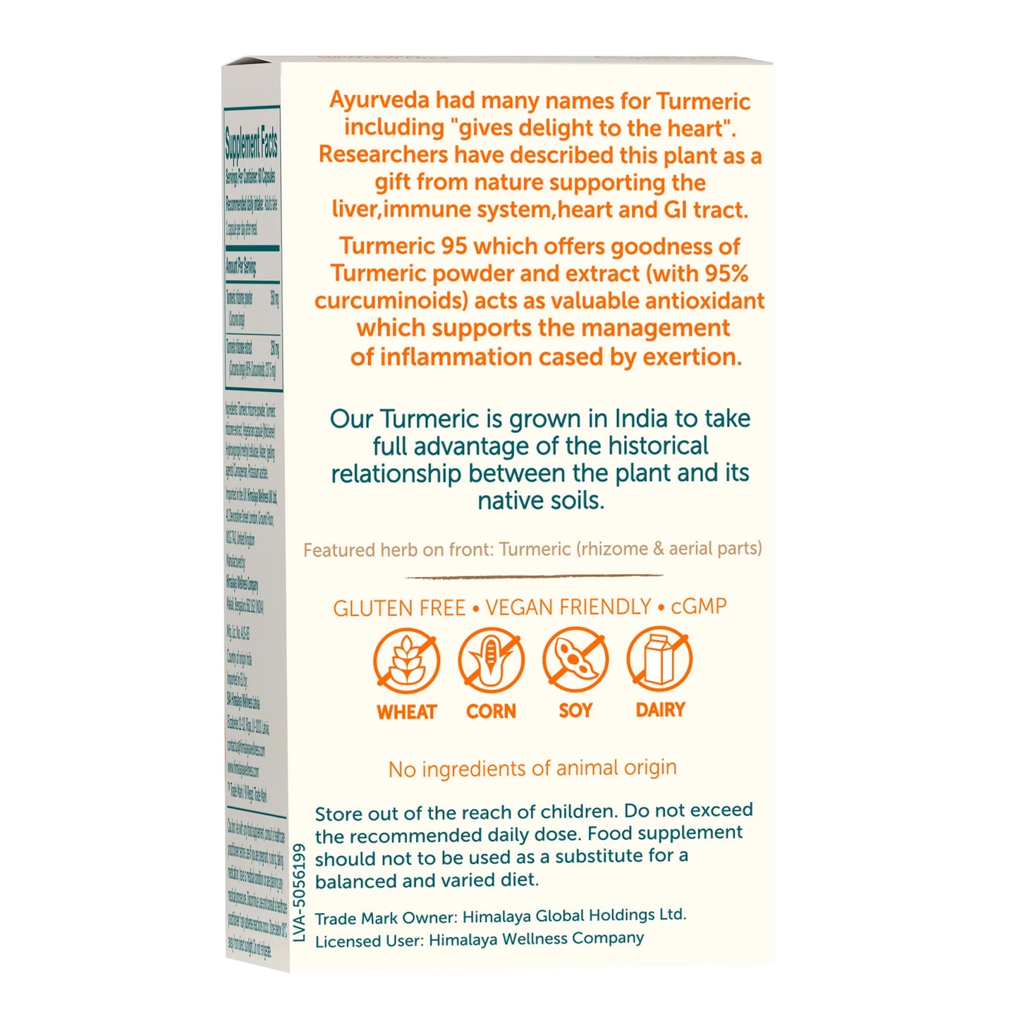 TURMERIC 95 (CURCUMIN) 60 TABLETA