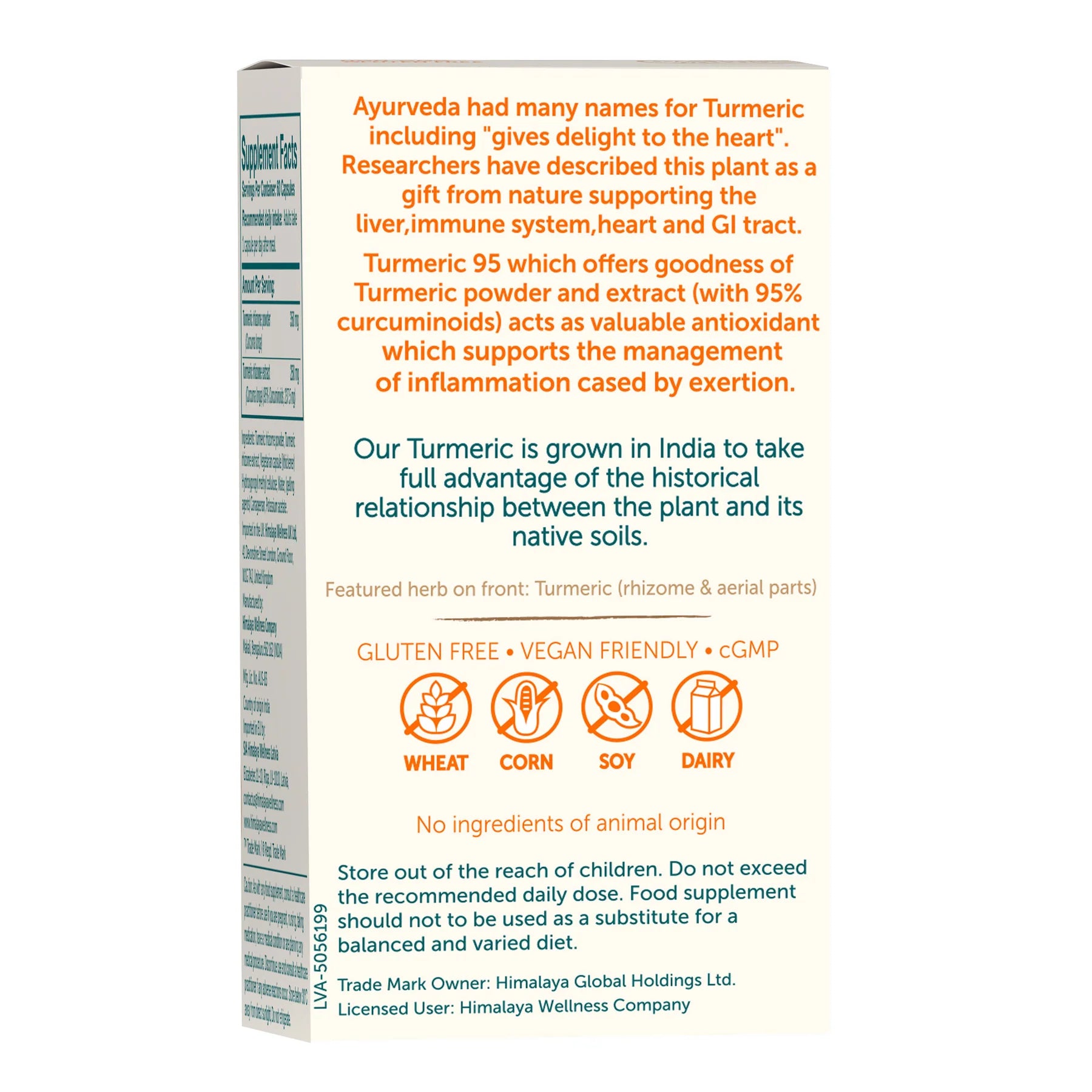 TURMERIC 95 (CURCUMIN) 60 TABLETA