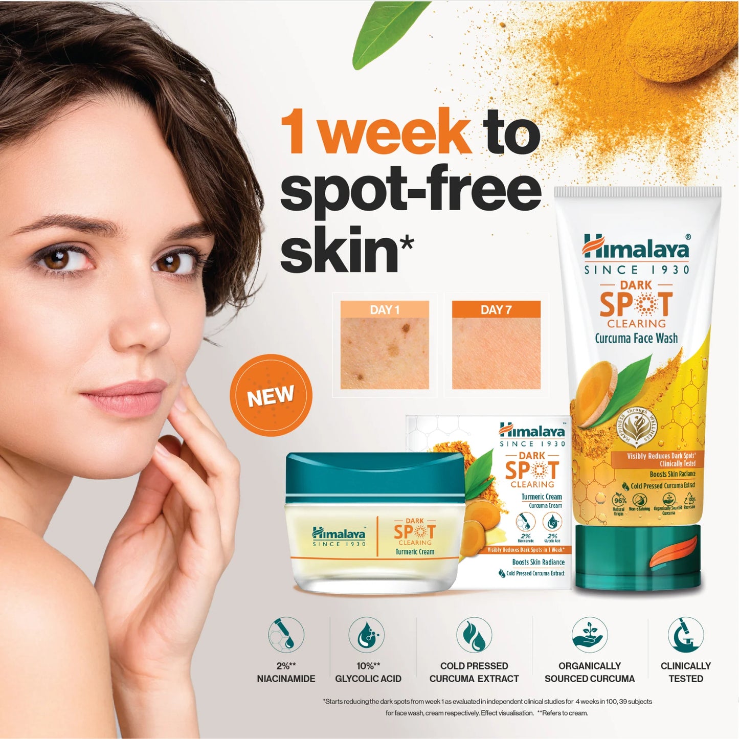 DARK SPOT CLEARING TURMERIC CREAM 50G