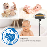 Changing table heater with stand