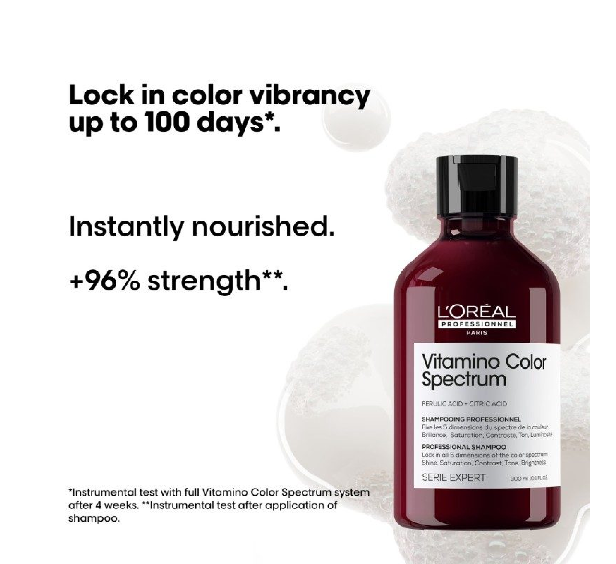 LOreal Professionnel Kit Vitamino Color Spectrum (SET - Shampoo, Mask, Shine Serum)