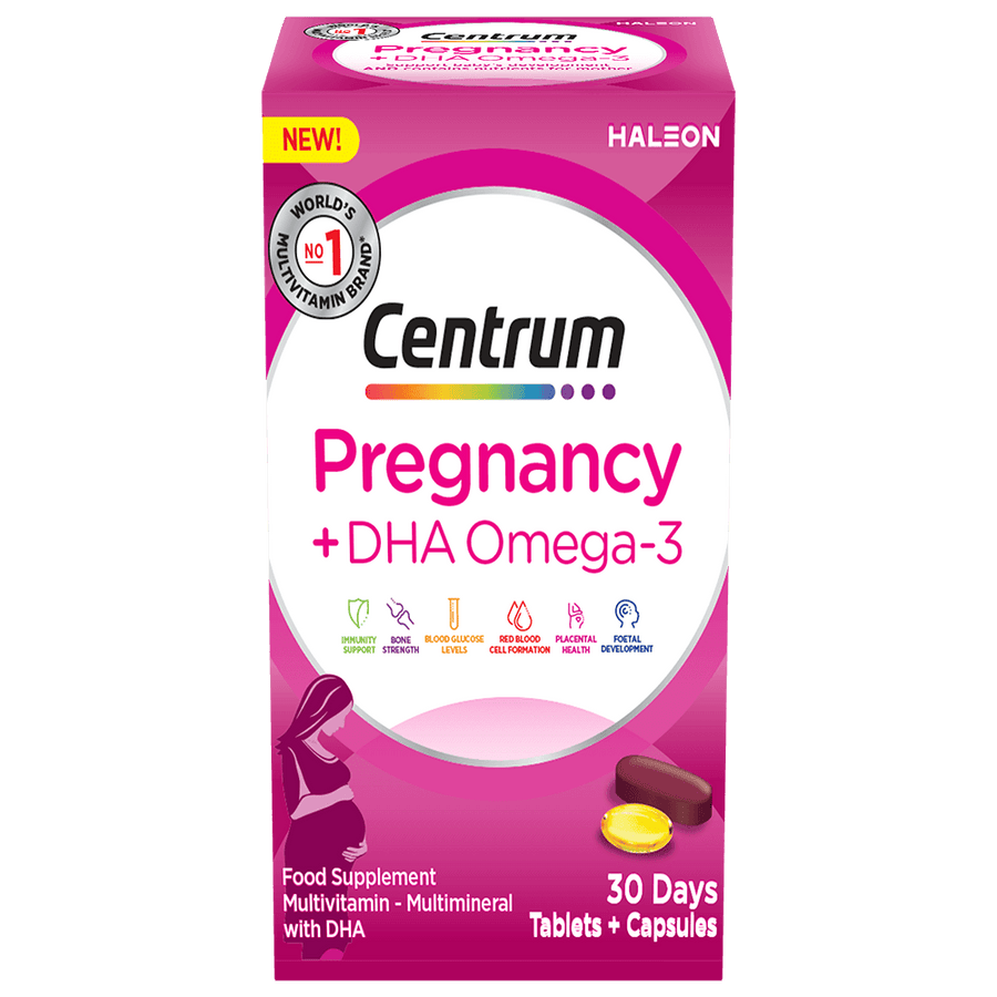 Centrum Pregnancy + DHA Omega 3