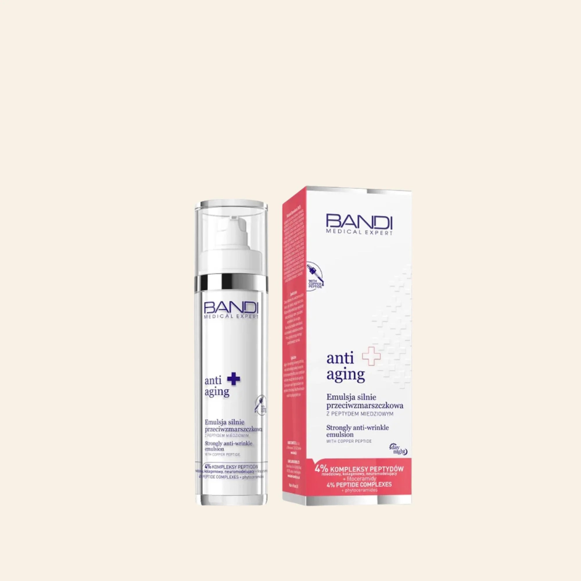 Bandi Strongly Anti-wrinkle Emulsion With Copper Peptide