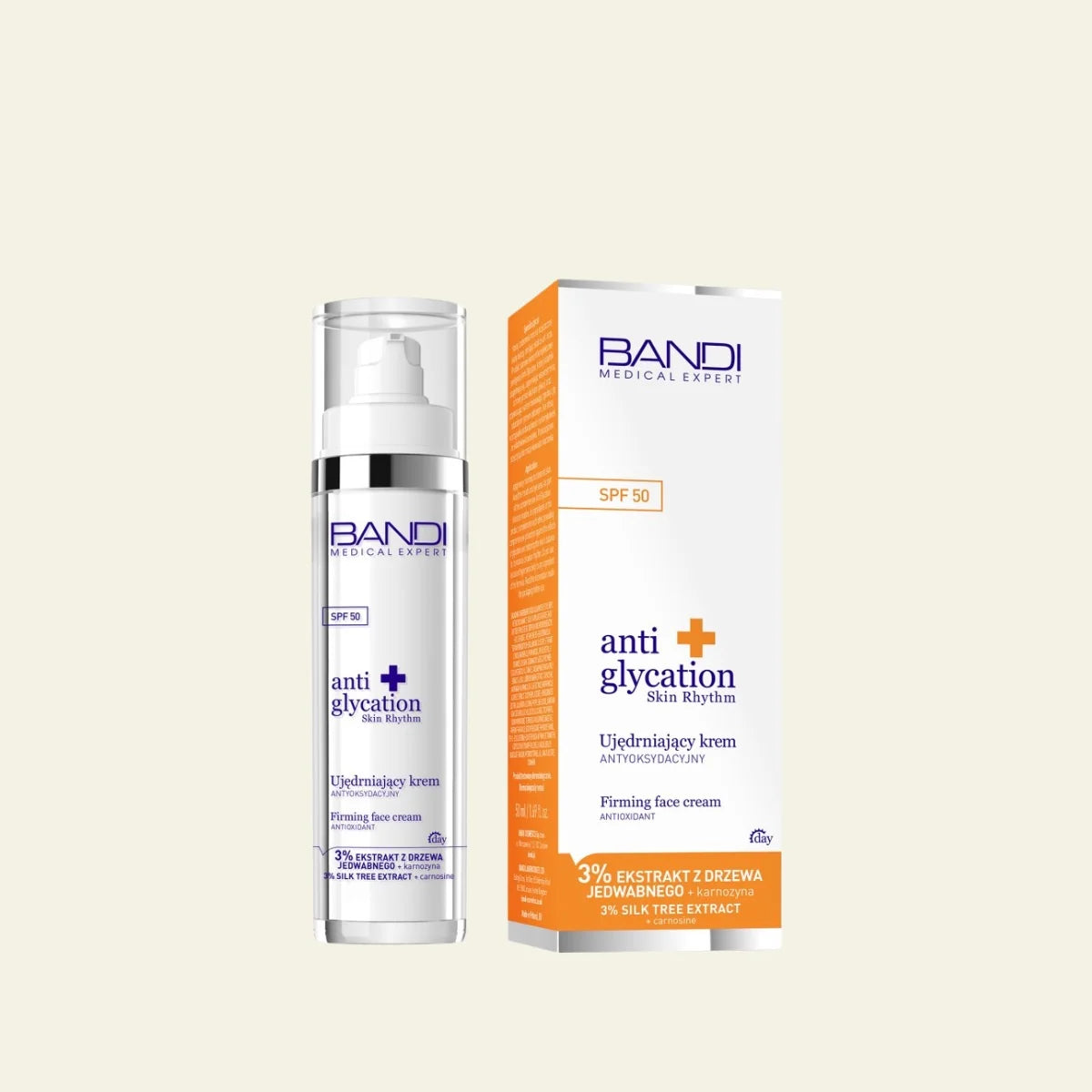BANDI ANTI GLYCINATION Firming Antioxidant Cream SPF 50