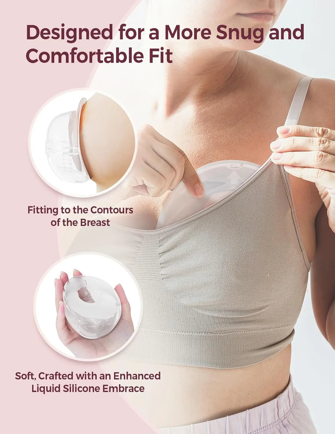 Momcozy Reusable Milk Collector for Breastmillk (90ml)