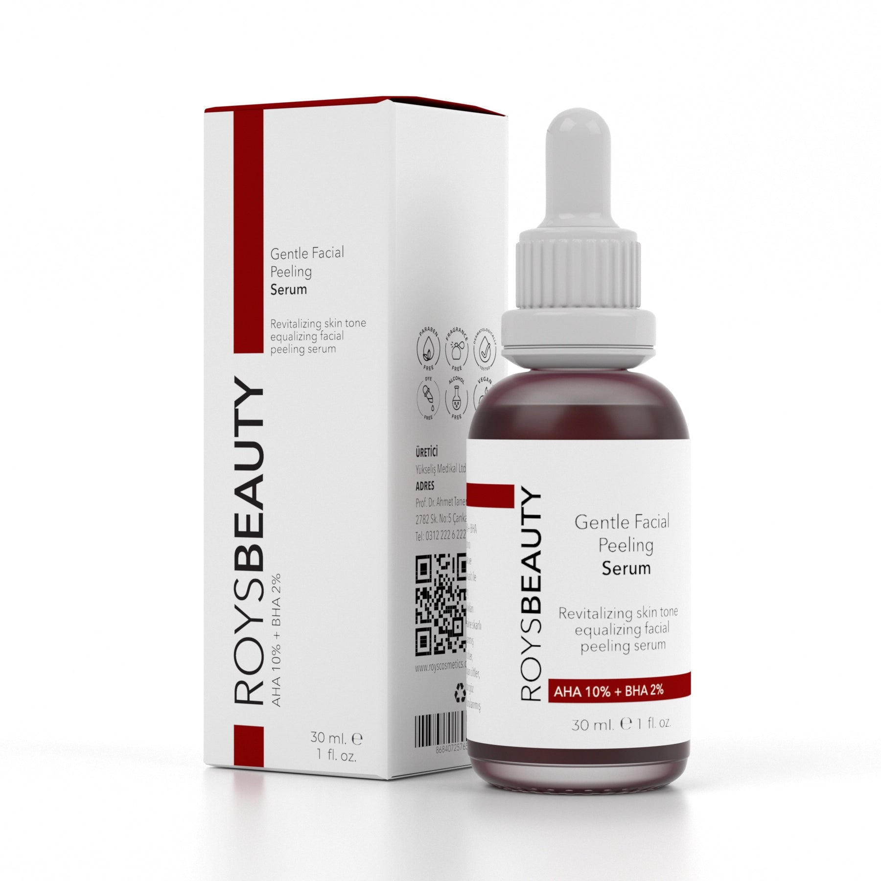 Ölü Deri Hücrelerini Arındırıcı Yüz Peeling Serum