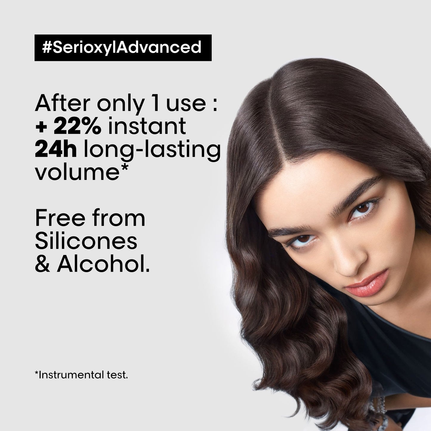 Serie Expert [Serioxyl Advanced] Purifier bodifier shampoo.