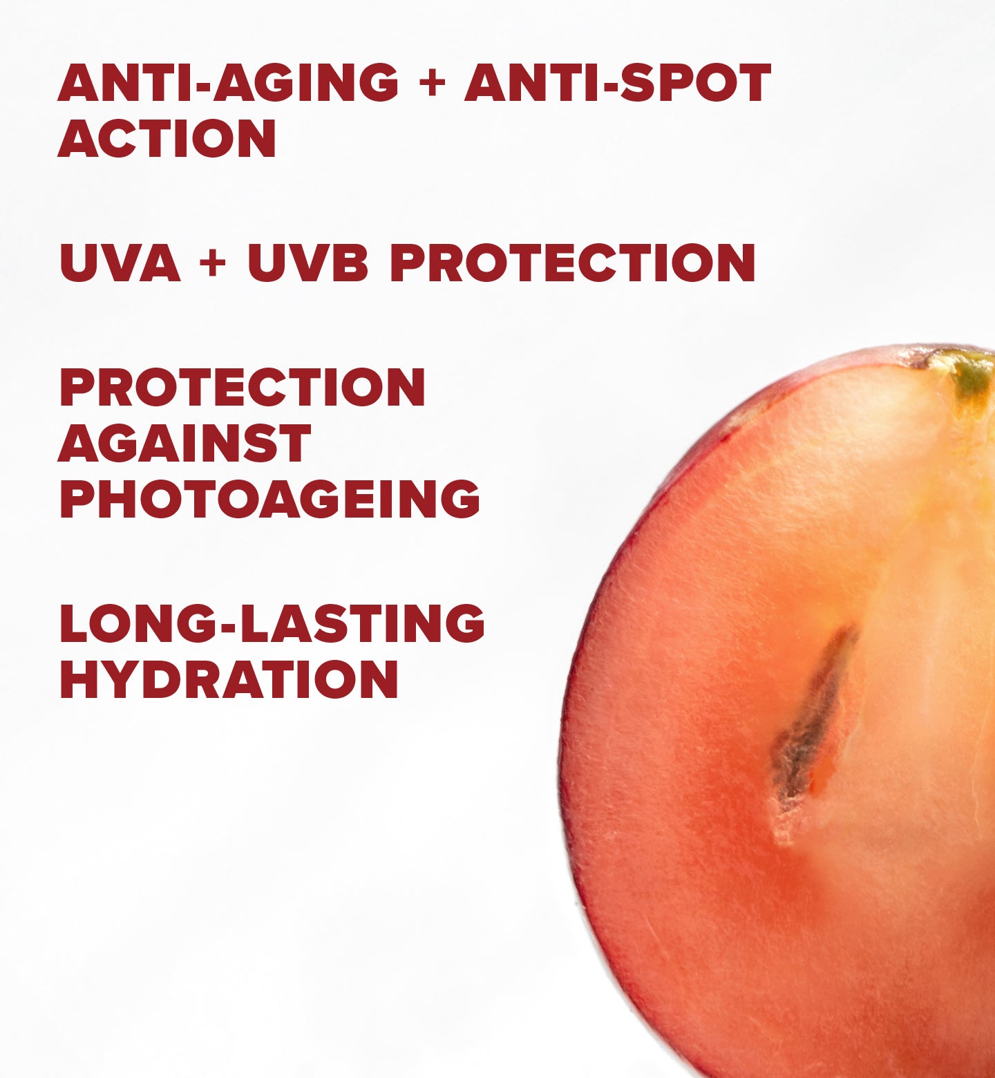 Red Grape Daily Sunscreen Face Cream SPF50 50ml