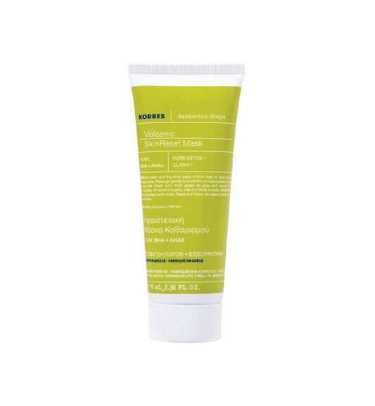 Santorini Grape Volcanic SkinReset Mask