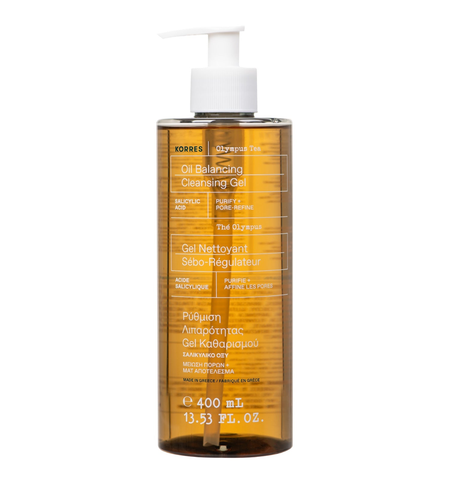 Olympus Tea Oil Balancing Cleansing Gel 400ml