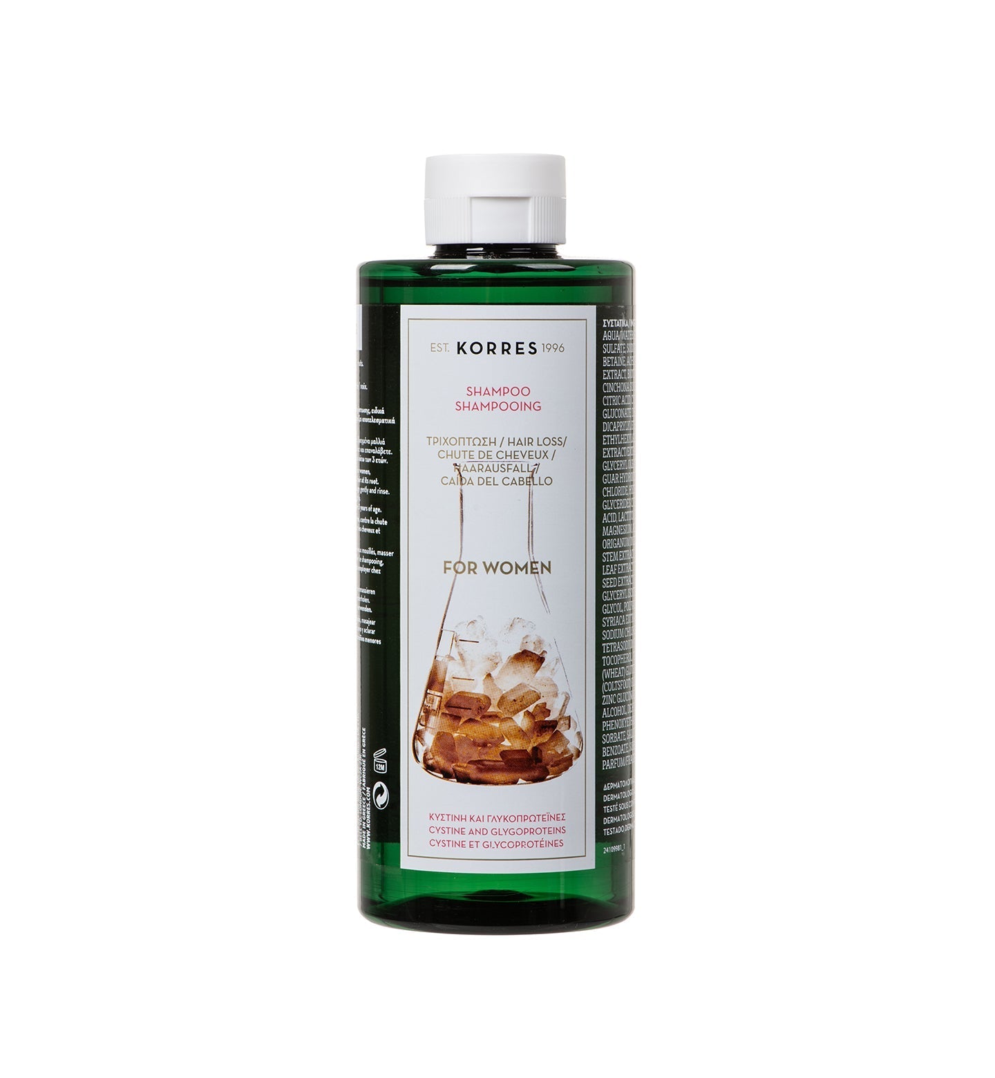 Cystine + Glycoproteins Anti Hair Loss Shampoo For Women 400ml