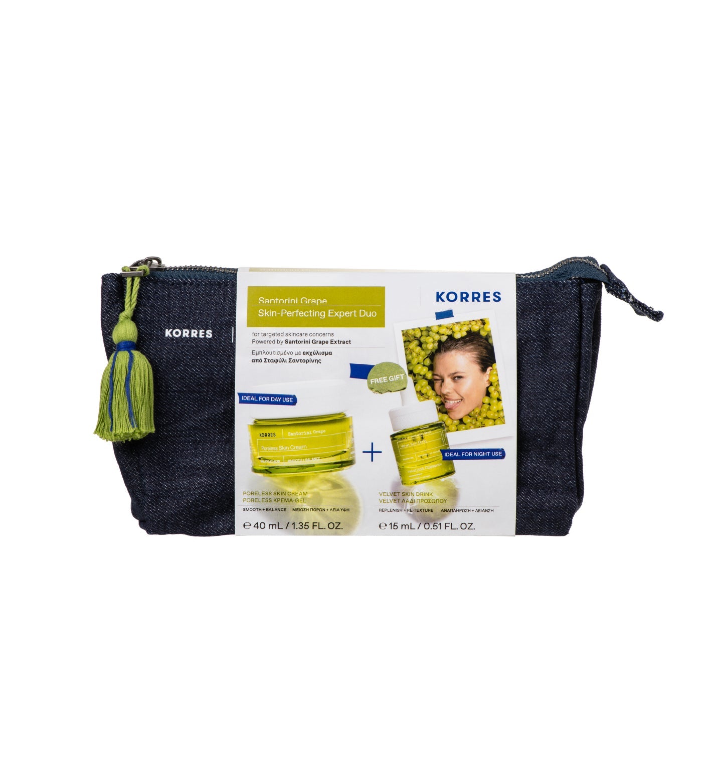 Santorini Grape Skin-Perfecting Expert Duo Set (Worth £47)