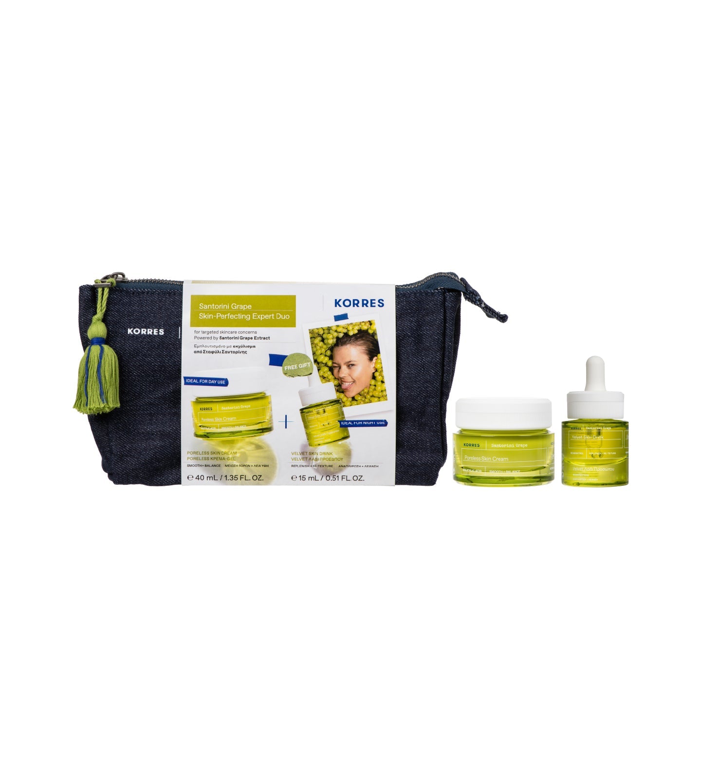 Santorini Grape Skin-Perfecting Expert Duo Set (Worth £47)