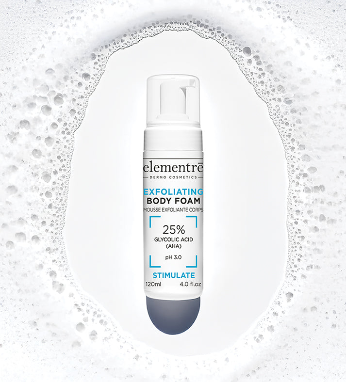Exfoliating Body Foam - 25% Glycolic Acid