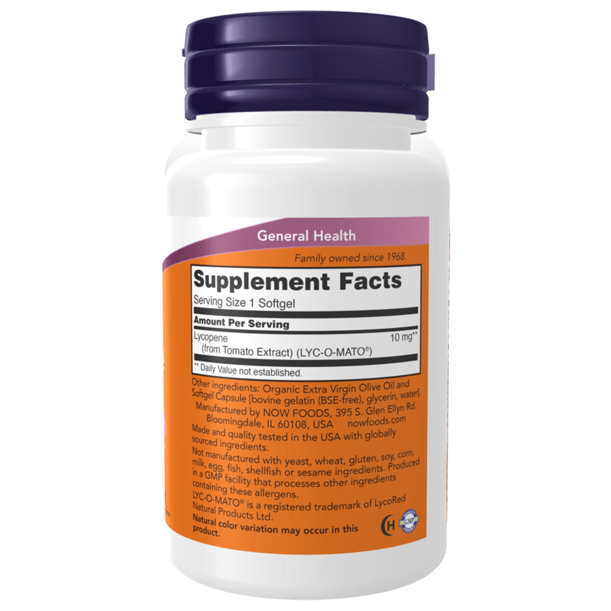 LYCOPENE 10mg 60 SGELS