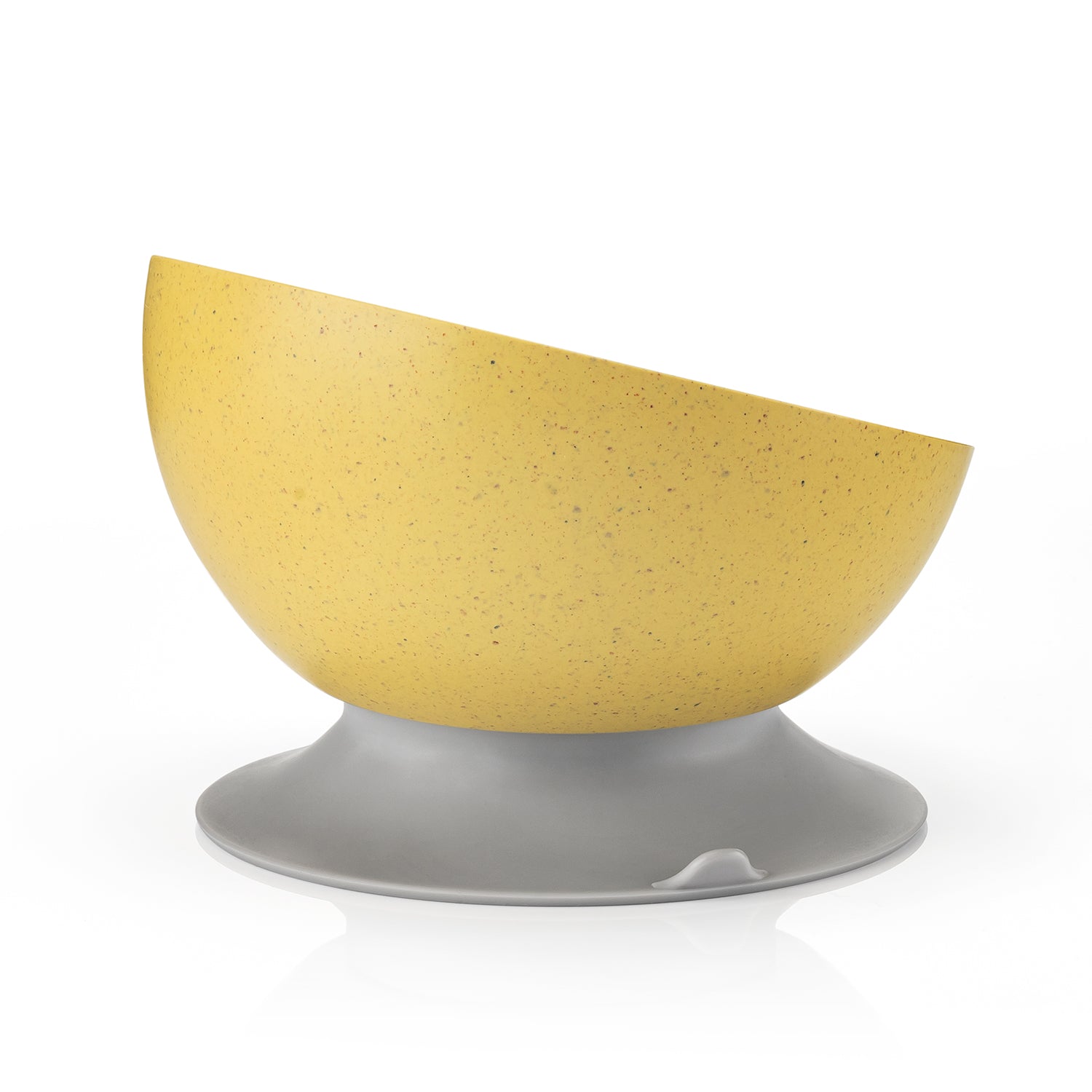 Growing Learning bowl with suction cup, yellow