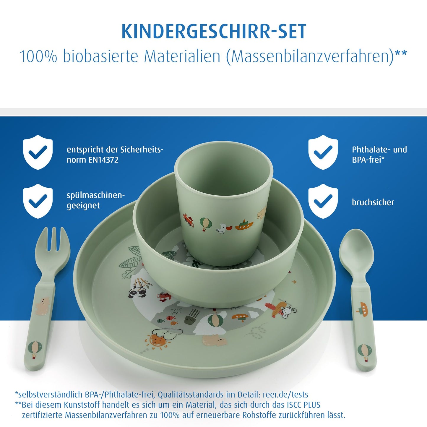 Children's tableware set, Little Explorer