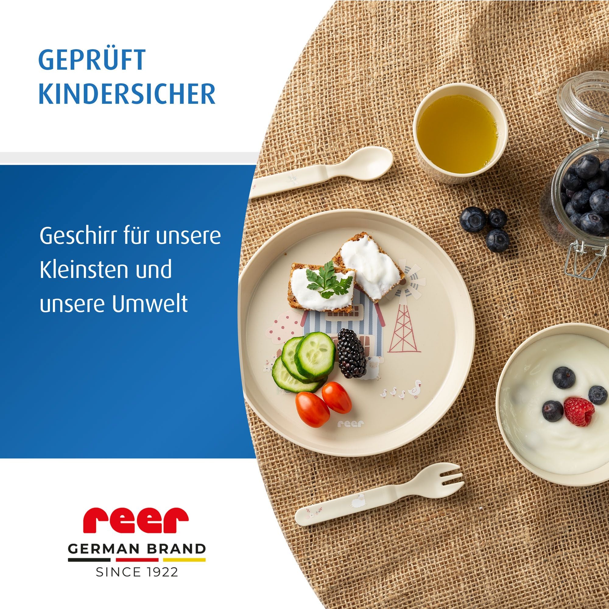 Children's tableware set, Little Farm