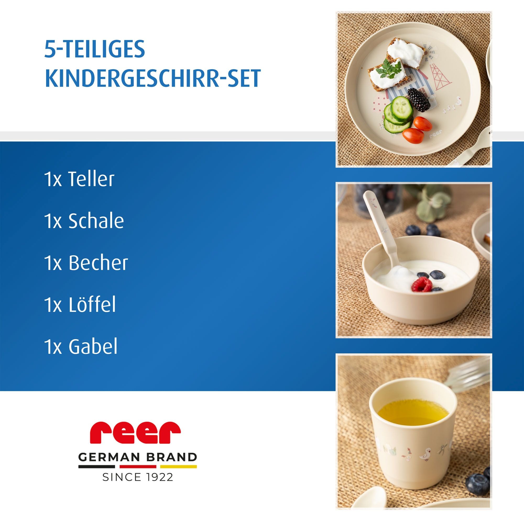 Children's tableware set, Little Farm