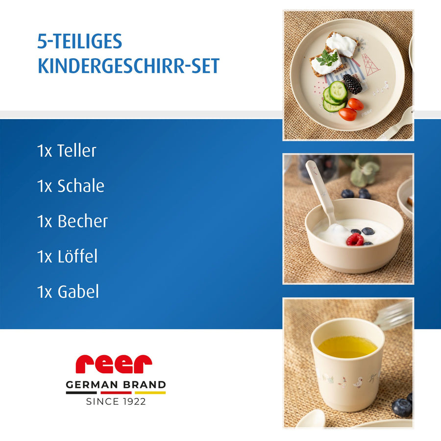 Children's tableware set, Little Farm