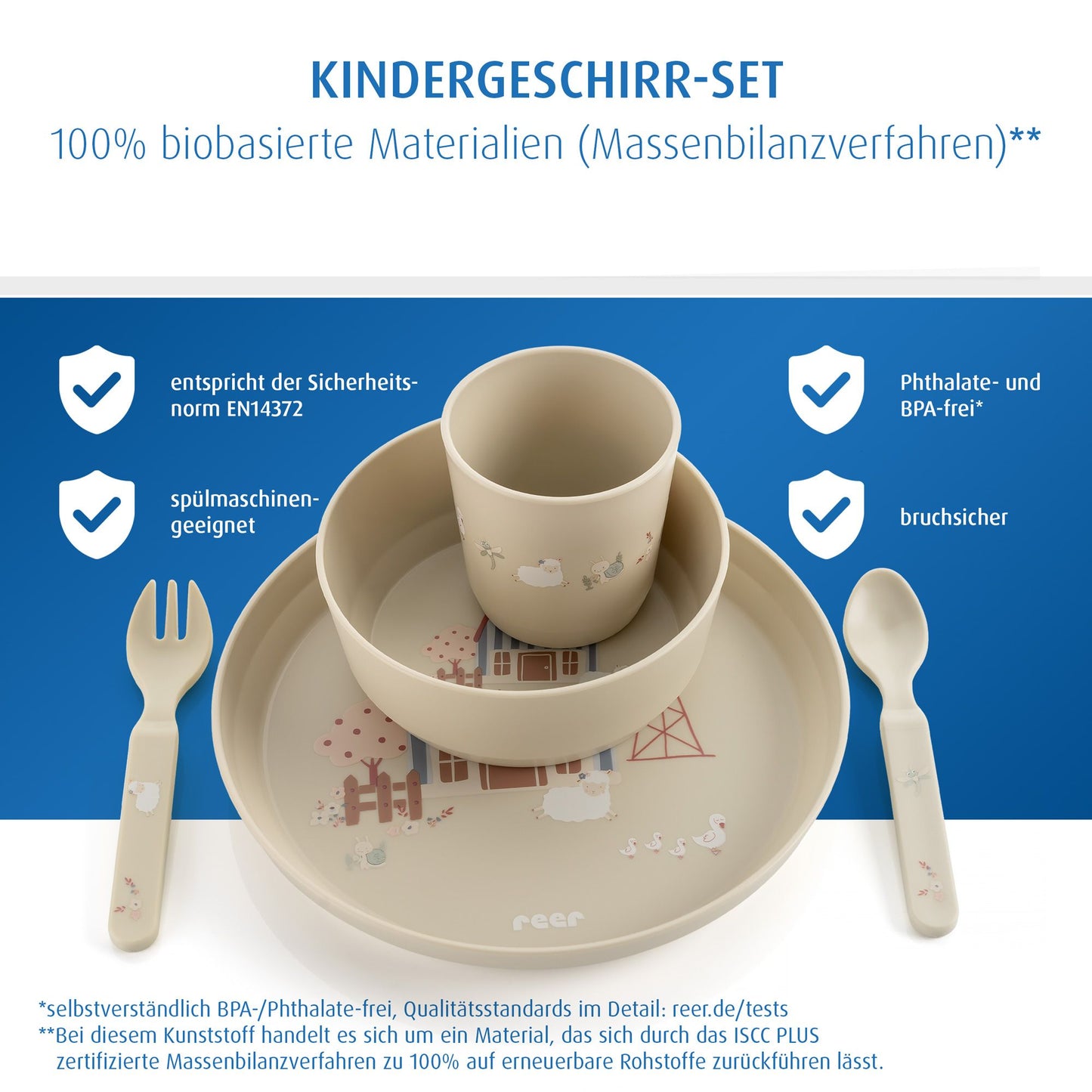 Children's tableware set, Little Farm