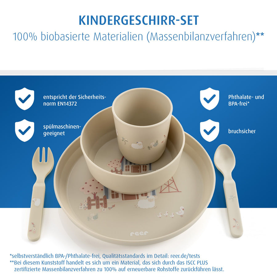 Children's tableware set, Little Farm