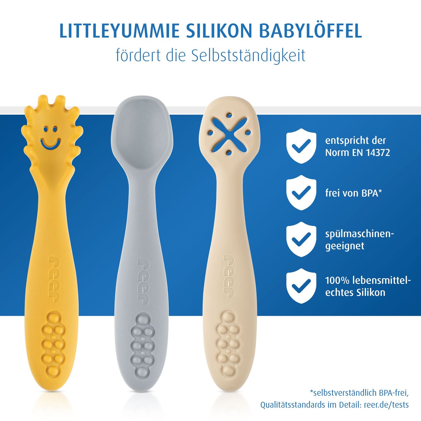 LittleYummie Silikon Babylöffel