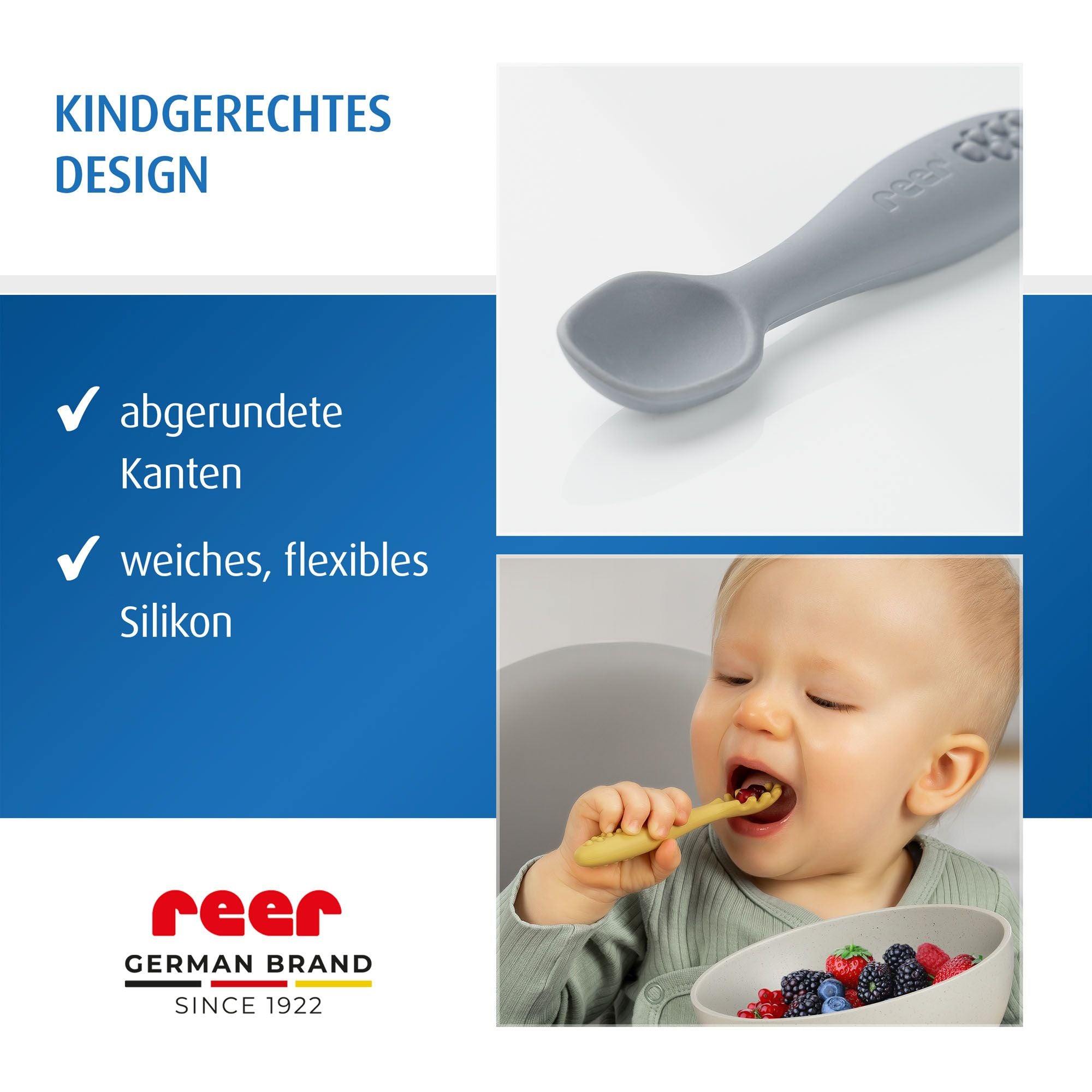 LittleYummie Silikon Babylöffel