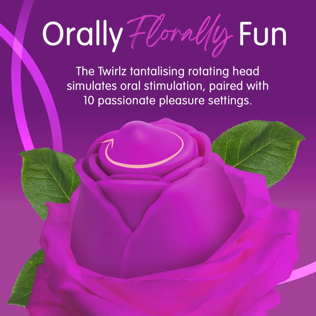 Rose Twirlz Clitoral Rose Toy