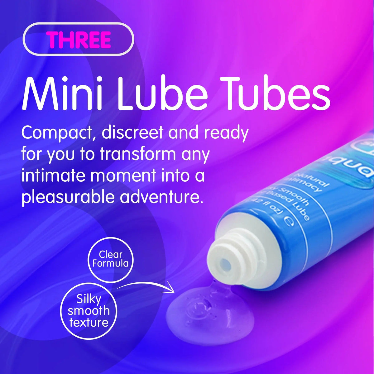 Skins Vital Lubes Sampler Tubes (3 x 12ml)