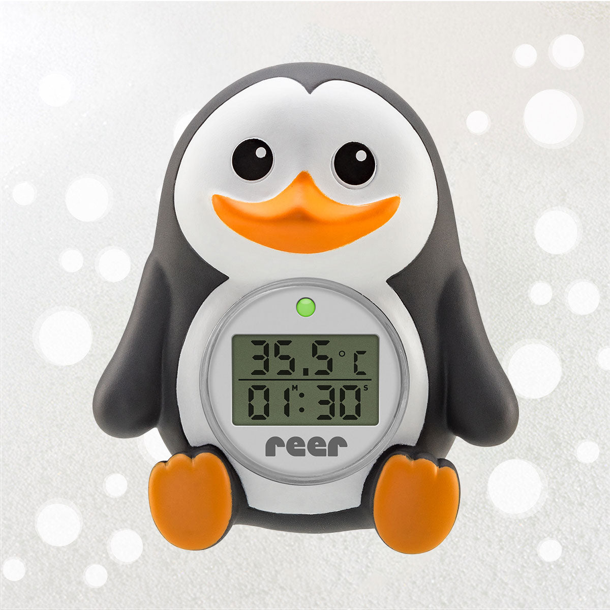 MyHappyPingu 2in1 digital bath and room thermometer