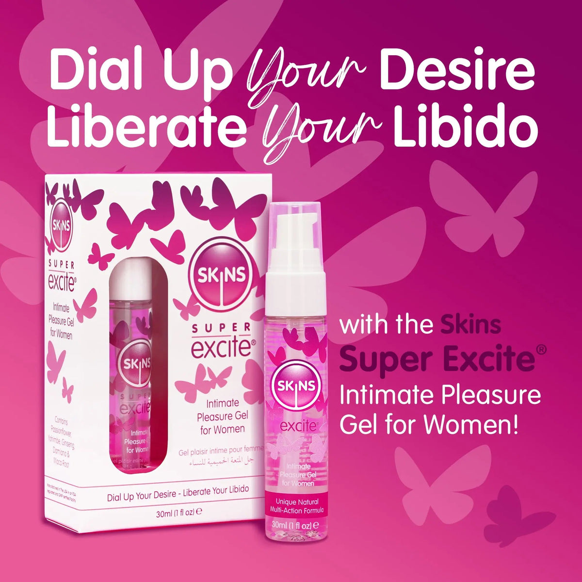 Super Excite Orgasm & Lubricant Gel for Women