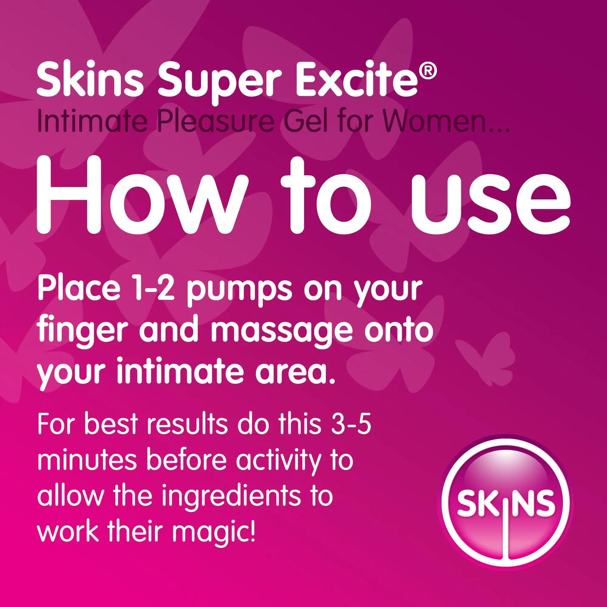 Super Excite Orgasm & Lubricant Gel for Women