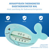 MyHappyBath Bath thermometer whale